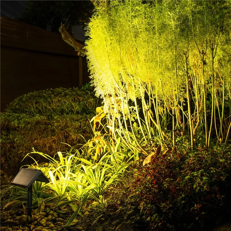 DSL09 Lampada da giardino solare a LED a prova di acqua per casa, veranda e prato - Luce Calda 