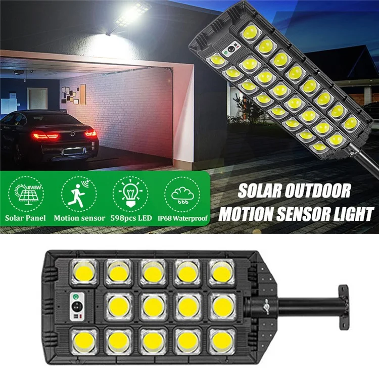 W7101B-5 Außenwandleuchte Beleuchtung für Zuhause und Garten Solar betriebene LED-Leuchte mit Bewegungssensor 