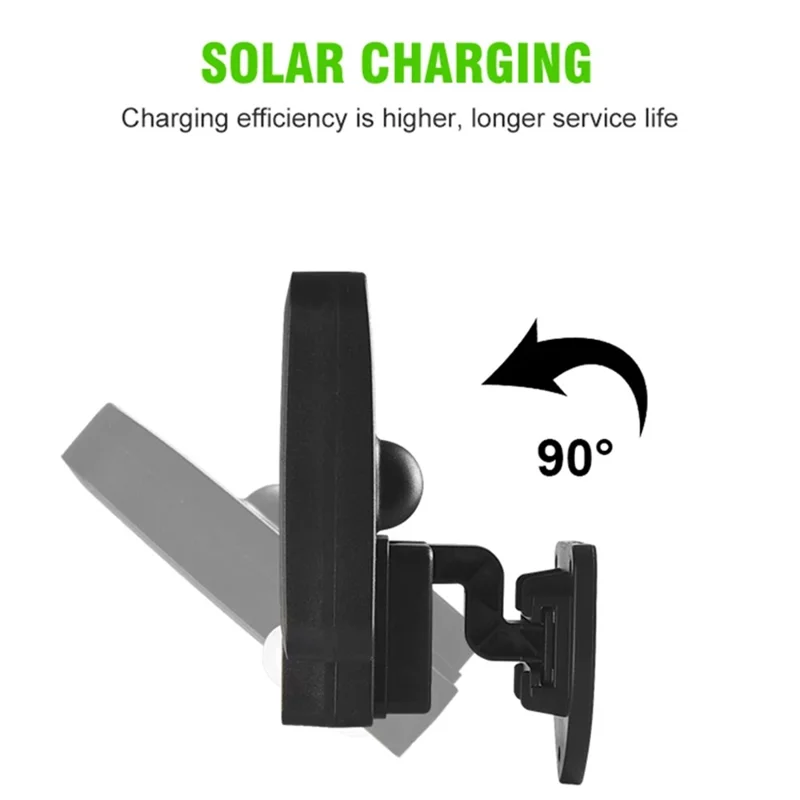 jl-188 Split Solar Wall Lamp Human Sensor Night Light with Remote Control - 108COB