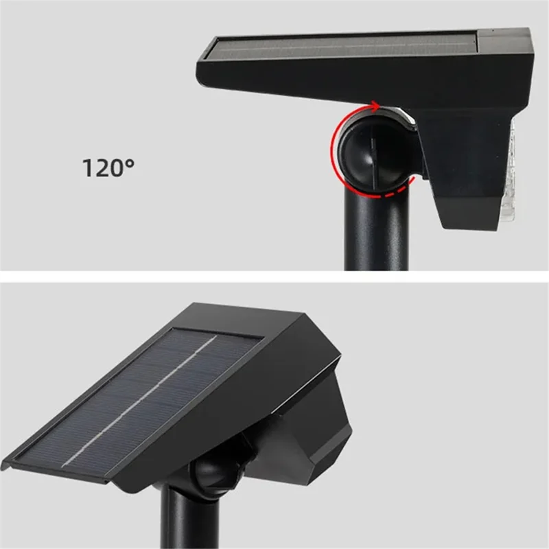 YH0528 1Pc IP65 Solar Powered Outdoor Landscape Light Lawn Ground Lamp