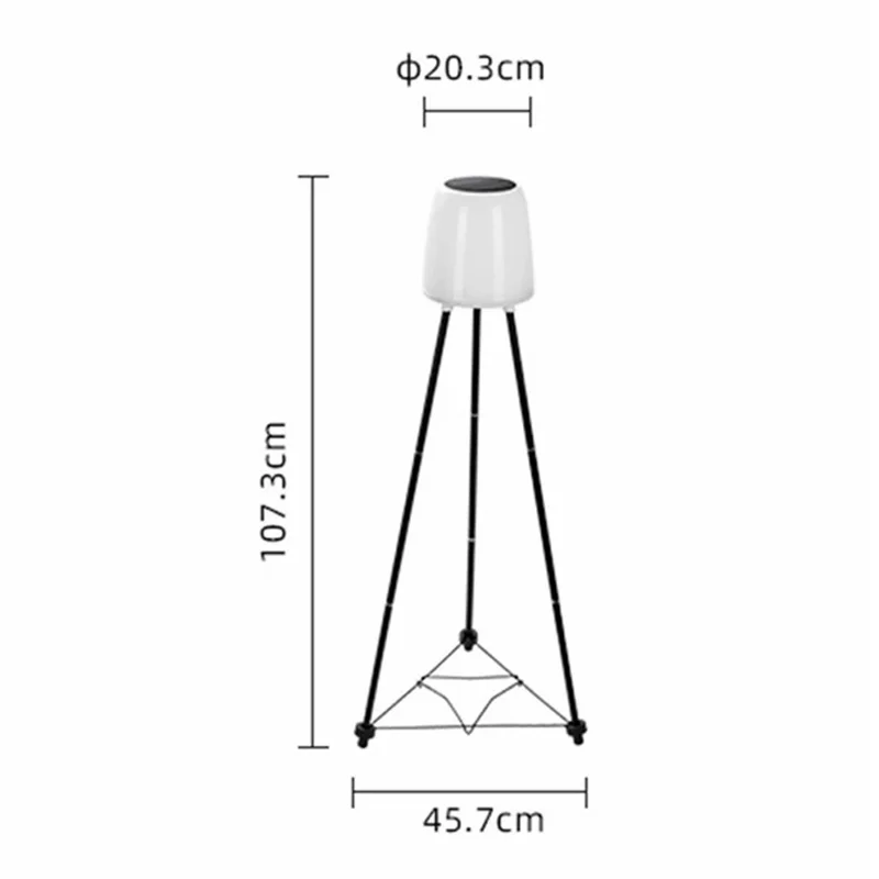 YH2401 Luces Solares al Aire Libre Con Soportes de Plantas Balcón de Jardín Impermeable Lámpara Decorativa