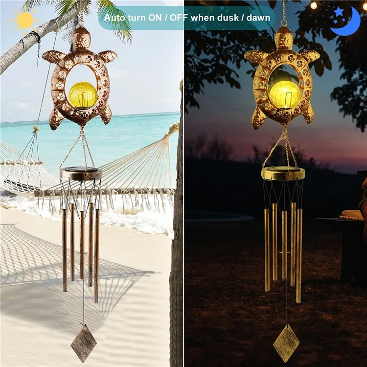 Висячие декоративные лампы Balcony Wind Chimes Outdoor Yard Solar Lights Birthday Gift