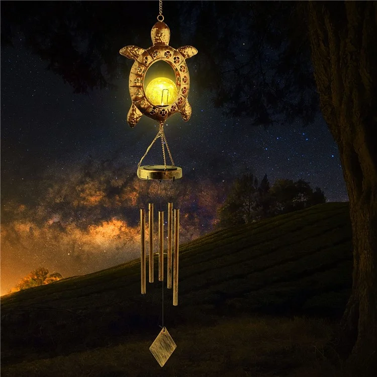 Висячие декоративные лампы Balcony Wind Chimes Outdoor Yard Solar Lights Birthday Gift