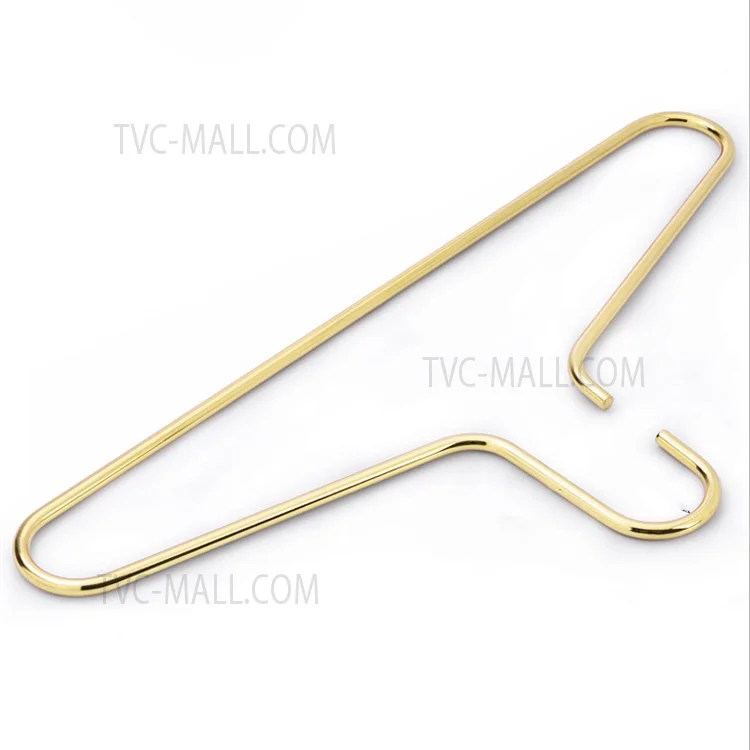 Nordic Electroplated Solid Golden Hanger Clothes Drying Rack Multi-function Hangers for Wedding Dress Towel Clothing - Champagne Gold