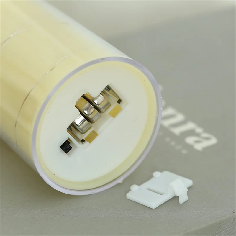 3PCS Flameless LED Candles Electric Fake Candles Tealights for Table Decor, Christmas - Bullet Style