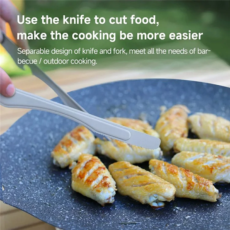 XIAOMIYOUPIN NEXTOOL NE20253 Pinza Multifunzione per Barbecue Picnic Griglia Alimentare in Titanio (Non Certificato FDA, Senza BPA)