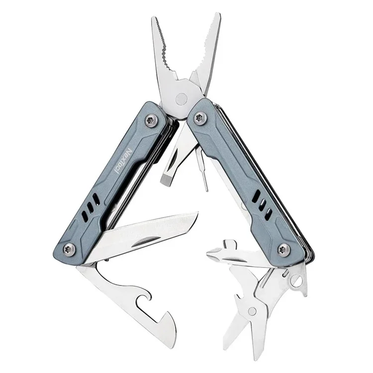 XIAOMIYOUPIN NEXTOOL NE20135 Multifunktionelle faltbare Zange aus Edelstahl, Schere, Flaschenöffner, Schraubendreher-Tools