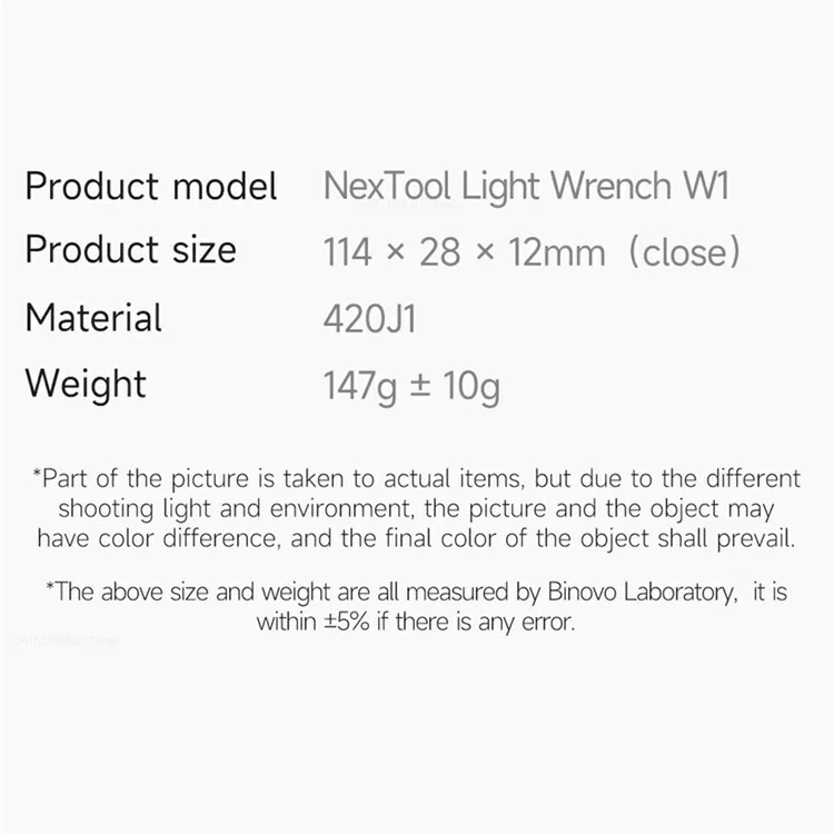 XIAOMIYOUPIN NEXTOOL NE20238 W1 Multifunktionaler Faltschlüssel aus rostfreiem Stahl Flaschenöffner Schraubendreher Werkzeuge