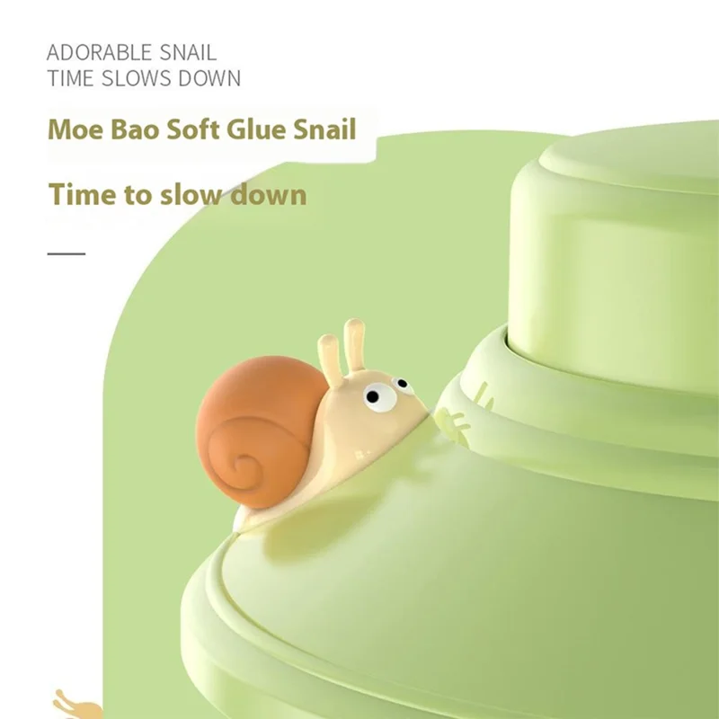 ZM1617 Snail Decor Retro Camping Tent Lantern Hanging Lamp Home Bedside LED Night Light - Verde