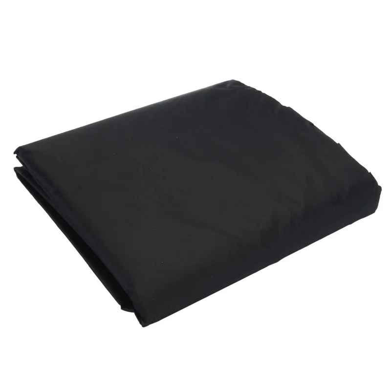 148x60cm Anti-UV 210D Oxford Cloth Outdoor Garden Round Furniture Dust Cover with Drawstring