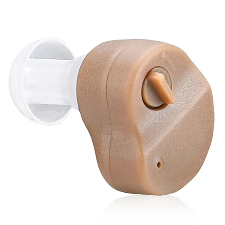 GE-88 Mini Hearing Aid for Elderly Sound Amplifier Portable Audiphones Lightweight Hearing Aid with Volume Adjustable Knob