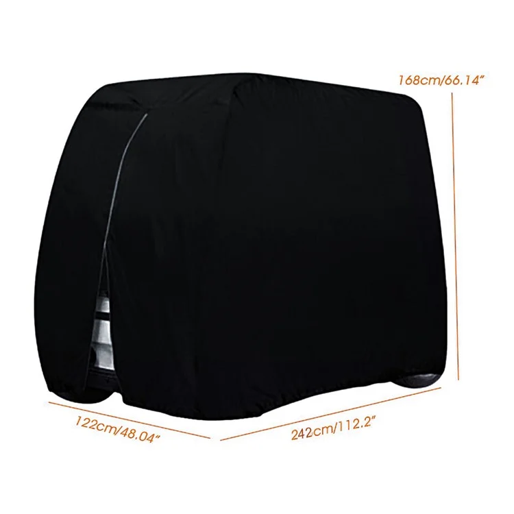 242x122x168 cm 210d Oxford Tessuto da Golf Cart Golf Cart Per EZ GO, Club Car e Yamaha Golf Carts