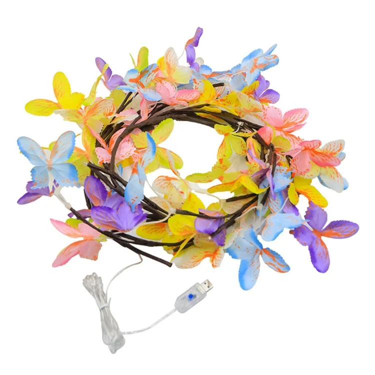 Lumières de Vigne à Papillon Coloré de 1,8m à 96.