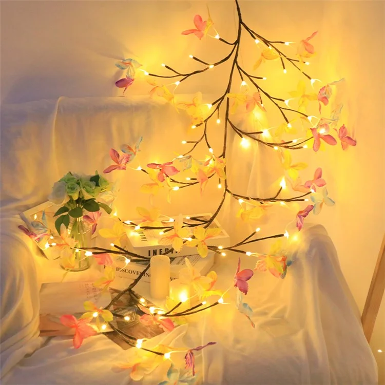 Lumières de Vigne à Papillon Coloré de 1,8m à 96.