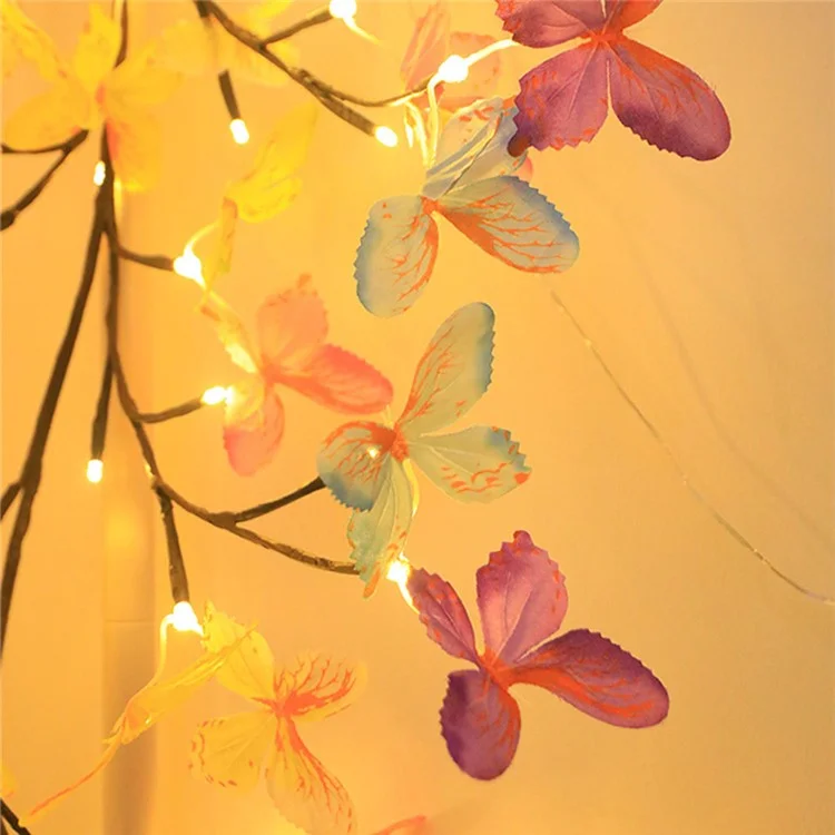 Lumières de Vigne à Papillon Coloré de 1,8m à 96.