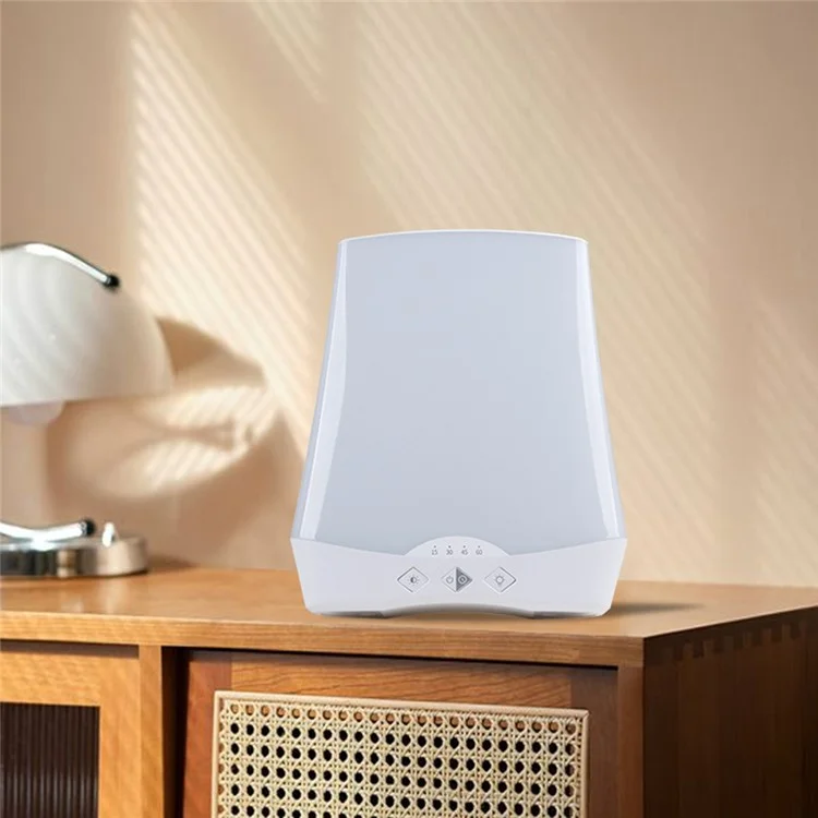 Lampe de thérapie émotionnelle triste Bionic Sunlight Bad Mood Relieve Stepless Dimming Lamp, prise UE