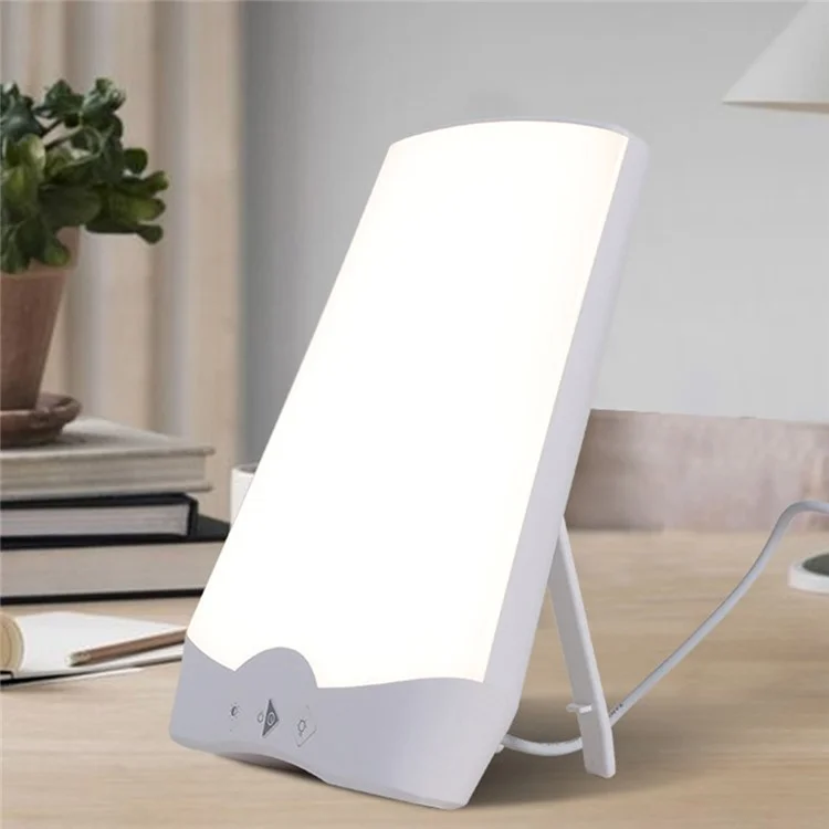 Lampe de thérapie émotionnelle triste Bionic Sunlight Bad Mood Relieve Stepless Dimming Lamp, prise UE