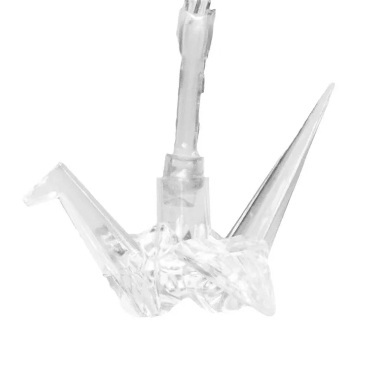 3m 20 Luci a Corde Decorative a LED a Batteria Faire Funzionate Per Outdoor / Interno - Mille Gru di Carta / Bianco Caldo
