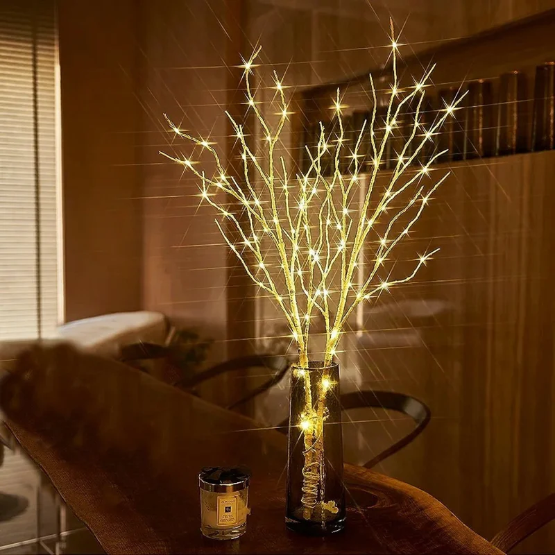 50-LED 80cm Simulation Birch Tree Branch Light Indoor Decorative Light Holiday Party Home Decor

Übersetzung ins Deutsche:

50-LED 80cm Simulation Birkenzweig-Licht, Innendekorationslicht für Feiertage, Partys und Heimdekoration