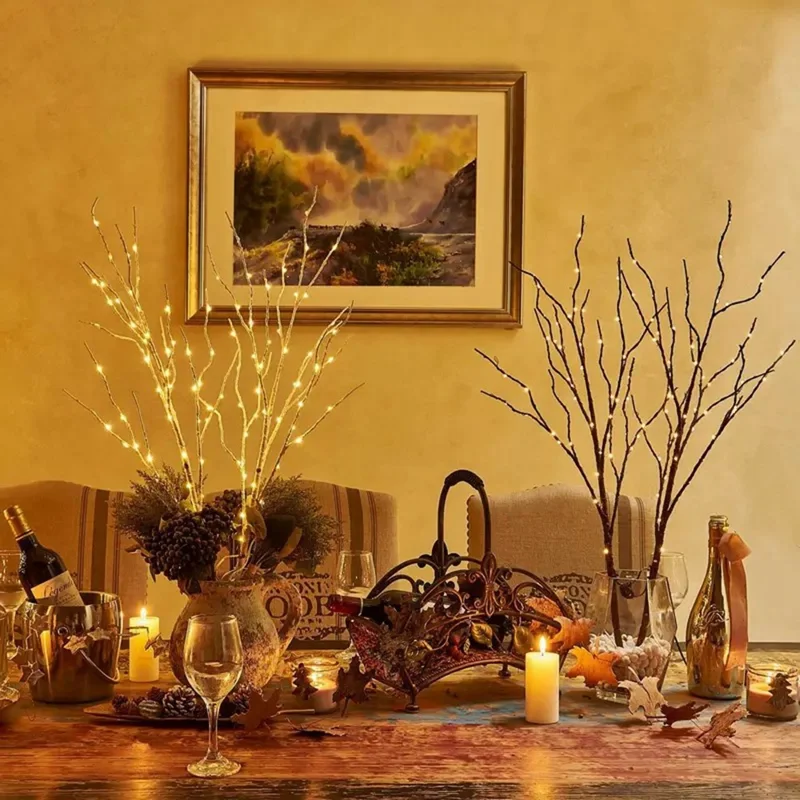 50-LED 80cm Simulation Birch Tree Branch Light Indoor Decorative Light Holiday Party Home Decor

Übersetzung ins Deutsche:

50-LED 80cm Simulation Birkenzweig-Licht, Innendekorationslicht für Feiertage, Partys und Heimdekoration