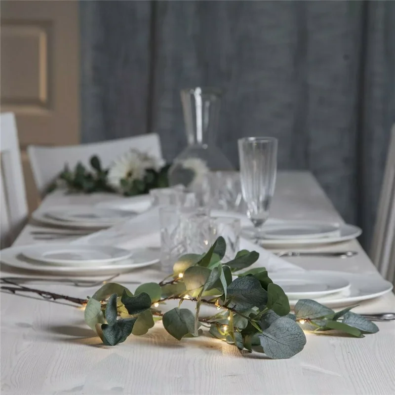 Realistic Branch Leaf Light Creative Illuminated Tree Ambient Light Home Decor - Apple Leaf Tree