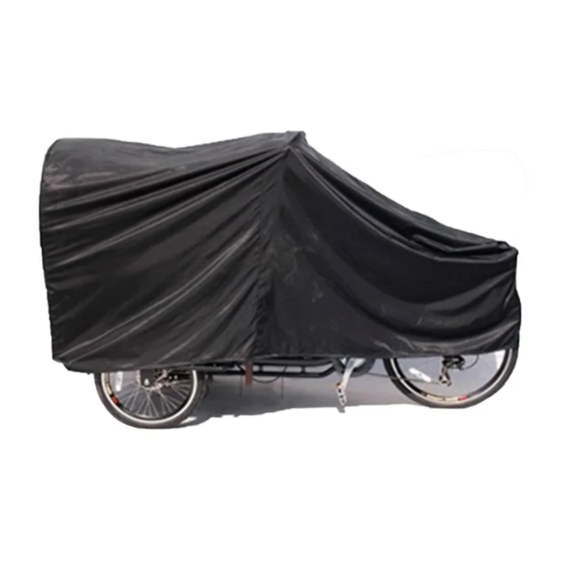 420D Oxford Cloth Cargo Bike Rain Cover Sunproof Snowproof Protector, 255x90x110cm