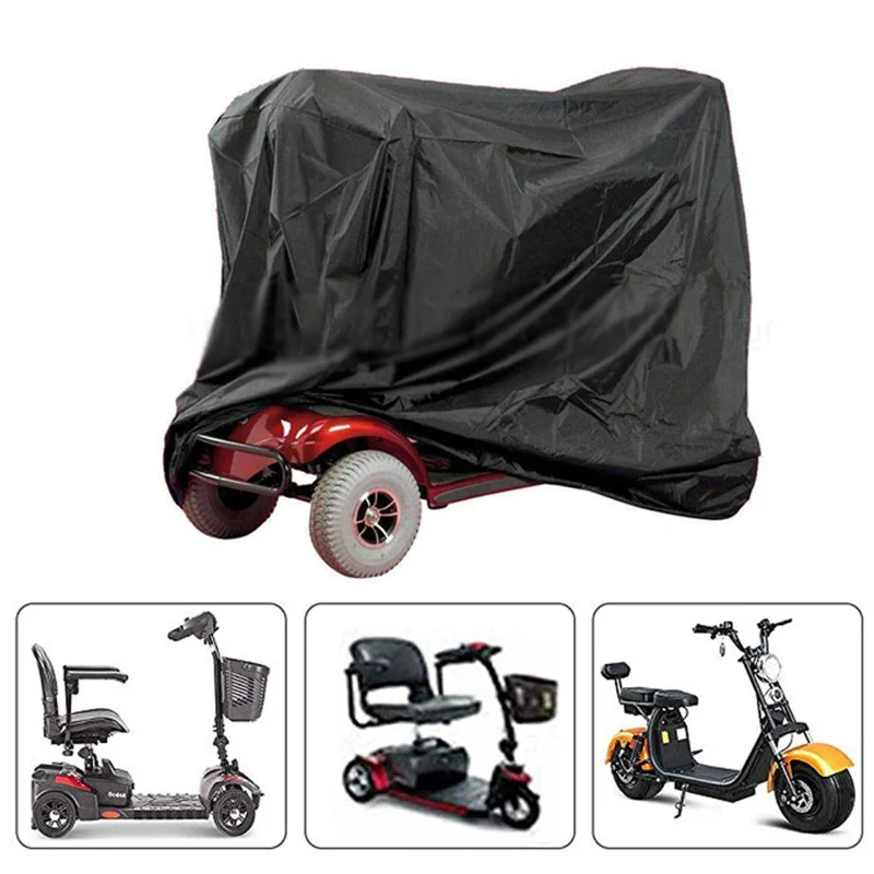140x66x91cm Waterproof Mobility Scooter Cover 420D Fabric Electric Scooter Protector