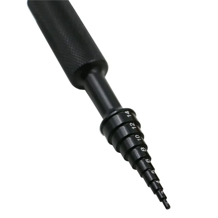 2-14mm Bearing Remover Disassembler Removal Puller Tool for RC Cars Drones Brushless Motors - Black
