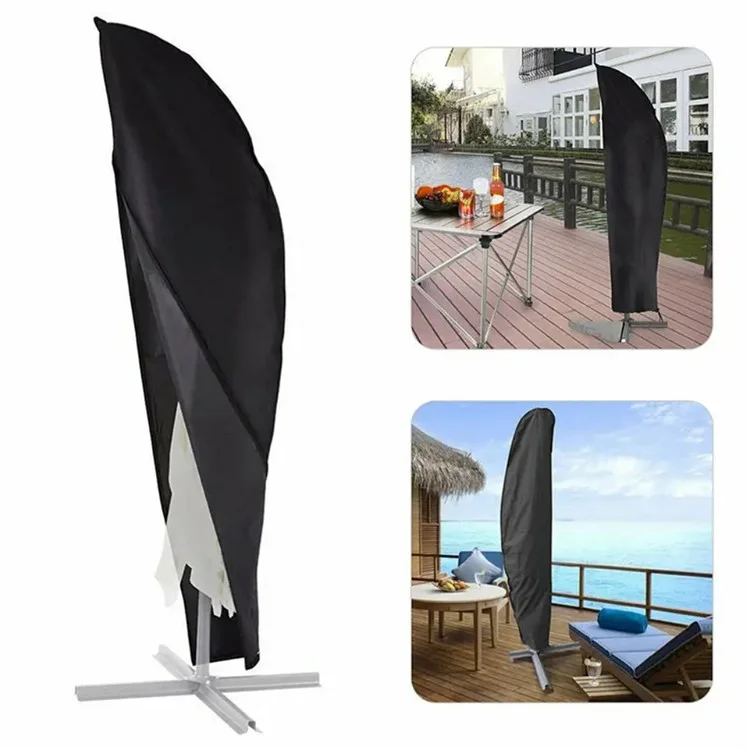Funda para parasol de jardín de 420D de tela Oxford, impermeable, 265: 50x70x40cm