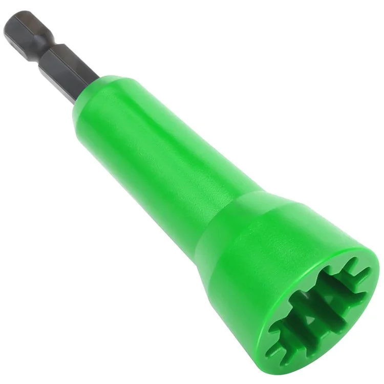 Strumento di torsione del filo con mandrino da 1/4" per collegamenti di cavi elettrici - Verde