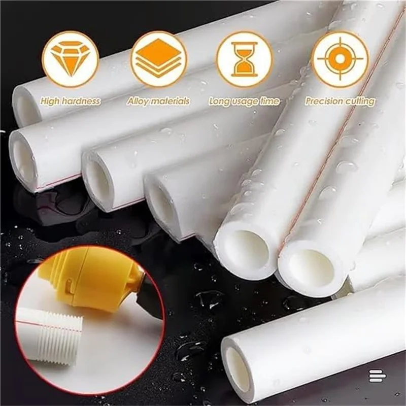Juego de herramientas para roscar tuberías eléctricas de 6 piezas, PPR para tuberías de agua, herramientas de bricolaje para plomería doméstica