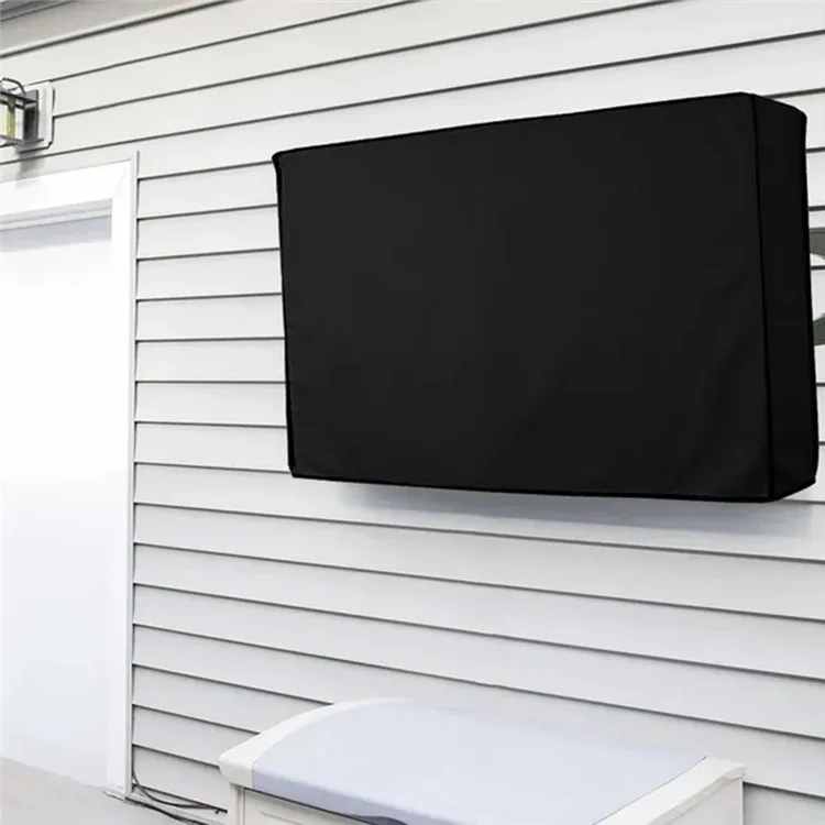 Copertura per TV da 70 - 75 pollici Outdoor Waterproof Oxford Cloth Wall Mounted Television Protective Sleeve