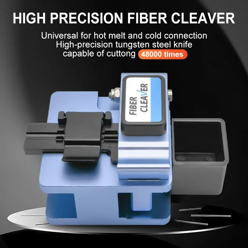 High Precision Optical Fiber Cleaver with 16 Cleaving Spots Fiber Cutter Tool