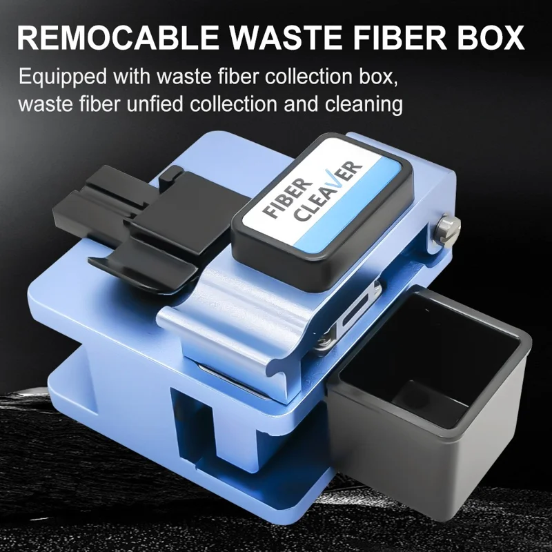 High Precision Optical Fiber Cleaver with 16 Cleaving Spots Fiber Cutter Tool