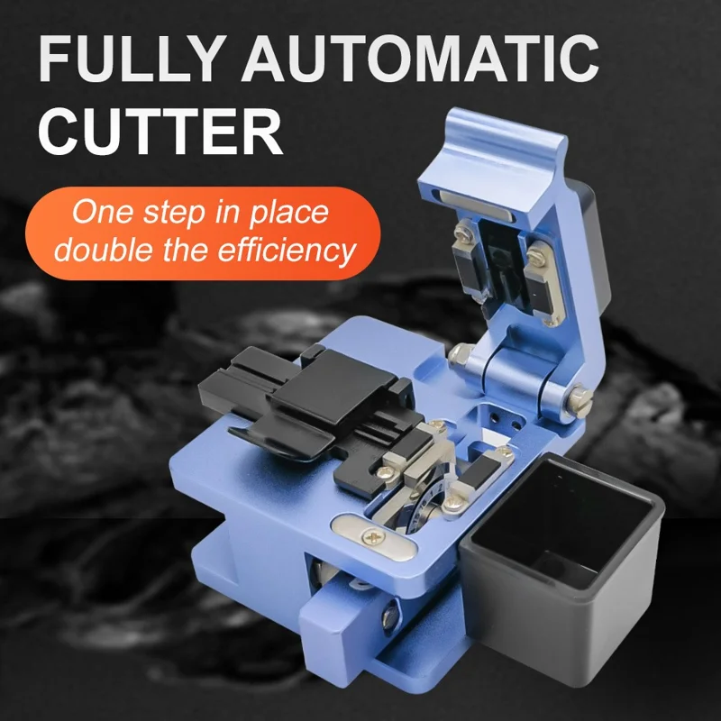 High Precision Optical Fiber Cleaver with 16 Cleaving Spots Fiber Cutter Tool