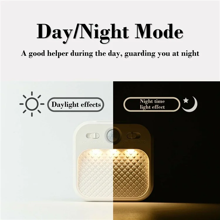 2Pcs Smart Motion Sensor Closet Light Cabinet Hallway Lamp with 3 Color Changing