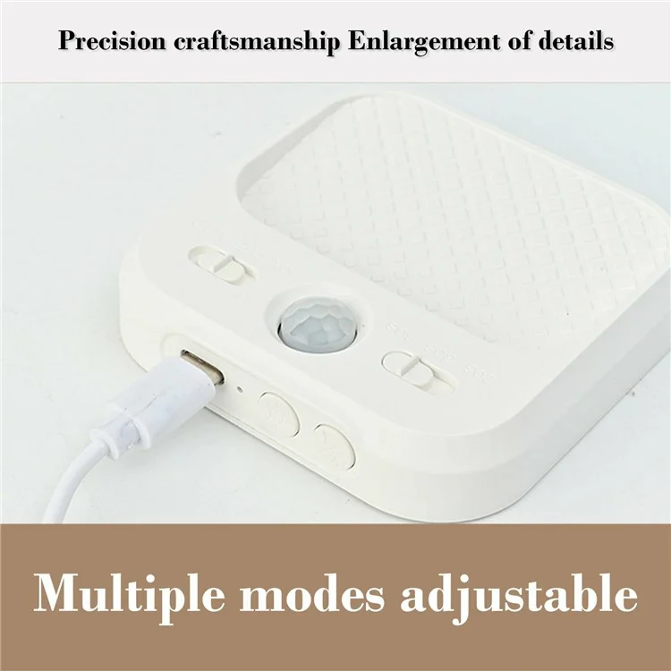 2Pcs Smart Motion Sensor Closet Light Cabinet Hallway Lamp with 3 Color Changing