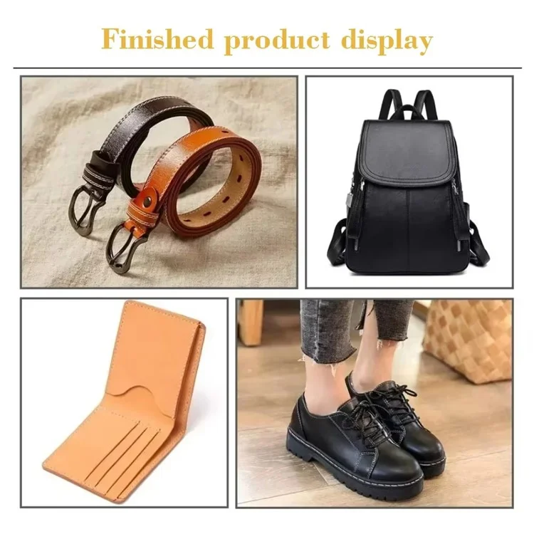 Conjunto de Agulha de Costura de Couro com Cabo de Cobre Ferramenta de Reparo de Costura Manual para Sapatos, Lona, Barraca, Artesanato de Couro