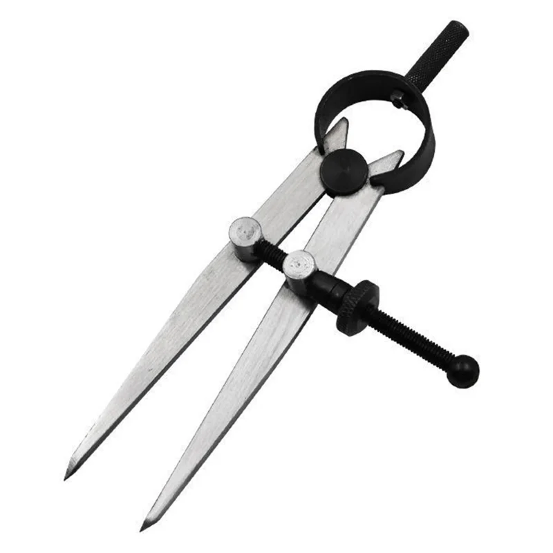 Small Size Metal Spacing Gauge Quick Adjust Drawing Ruler Edge Liner DIY Leather Craft Marking Tool