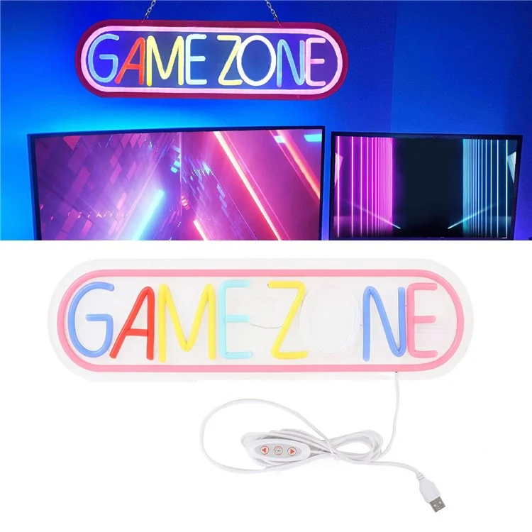 Gaming LED Neon Wandlicht Dekoration Spielzimmer Atmosphäre Lampe Teenager Jungs Zimmergestaltung