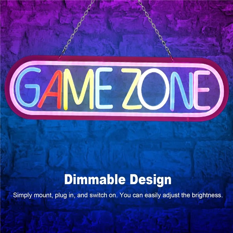 Gaming LED Neon Wandlicht Dekoration Spielzimmer Atmosphäre Lampe Teenager Jungs Zimmergestaltung