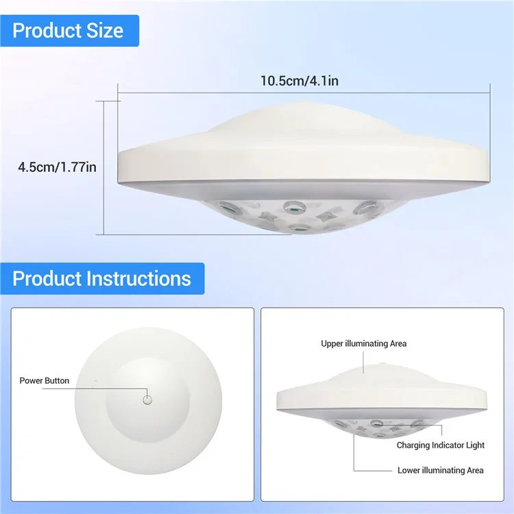2 Pcs Pool Floating Light Aquarium Waterproof RGB Night Light Ambiance Lamp for Swimming Pool  /  Fish Tank