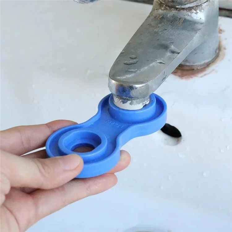 Chave de Torneira Multiuso 4 em 1 para Manutenção, Limpeza e Reparo de Bico de Água