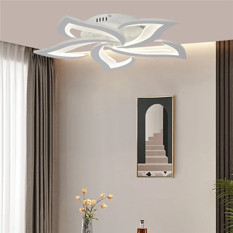 Deckenleuchte mit Fernbedienung für Schlafzimmer und Wohnzimmer - Moderne LED-Lampe mit Dimm- und Speicherfunktion
