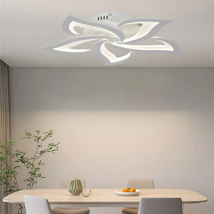 Deckenleuchte mit Fernbedienung für Schlafzimmer und Wohnzimmer - Moderne LED-Lampe mit Dimm- und Speicherfunktion
