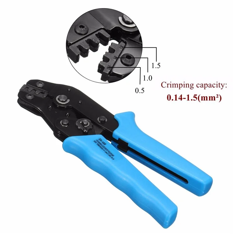 F08642 SN-48B Self-Adjusting Terminal Wire Cable Crimping Pliers Electrician Tool