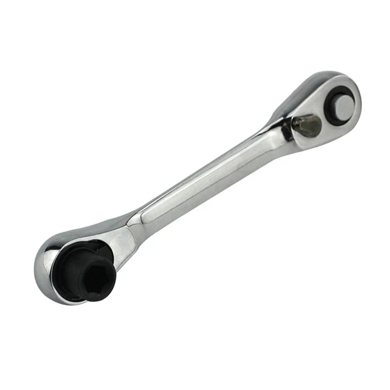 Mini Chiave a Cricchetto Bidirezionale da 1/4 di Pollice con 72 Denti - Chiave Dinamometrica Portatile Industriale da 99mm