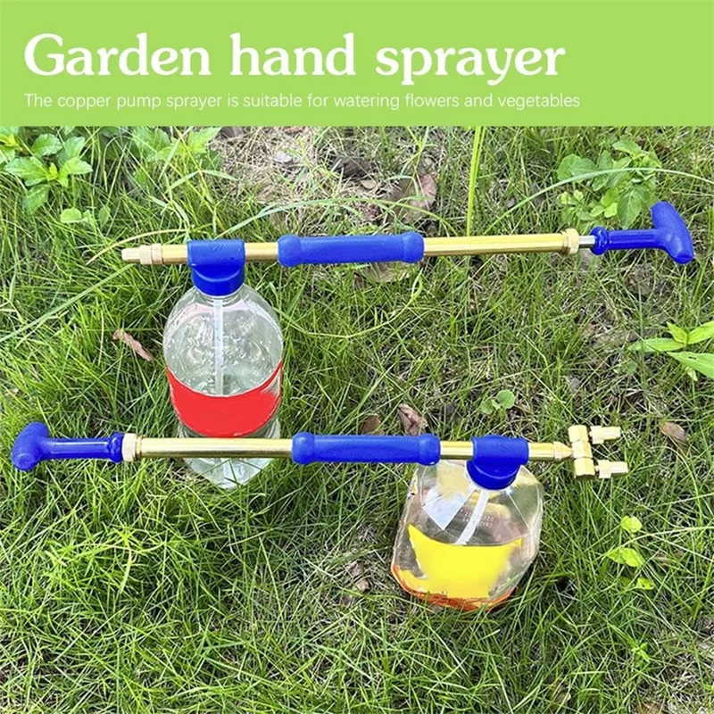 Borrifador Duplo Push Pull para Garrafas de Bebida / Garrafas de Refrigerante Regador de Jardim
