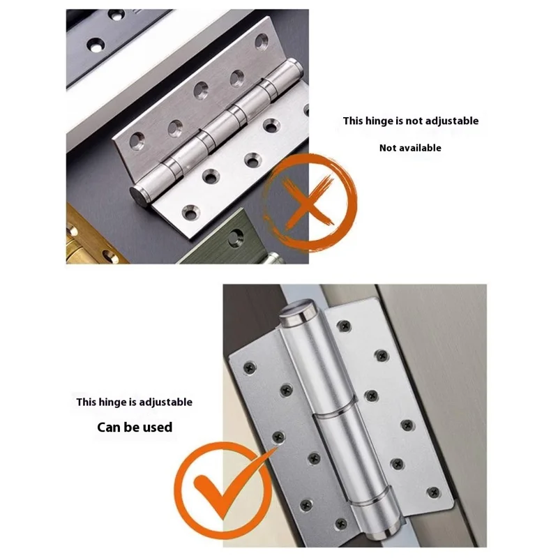 Chiave di Regolazione per Cerniere di Porte Strumento Regolatore di Cerniere Solide per Installazione Porte di Sicurezza - Gamma 19-25mm