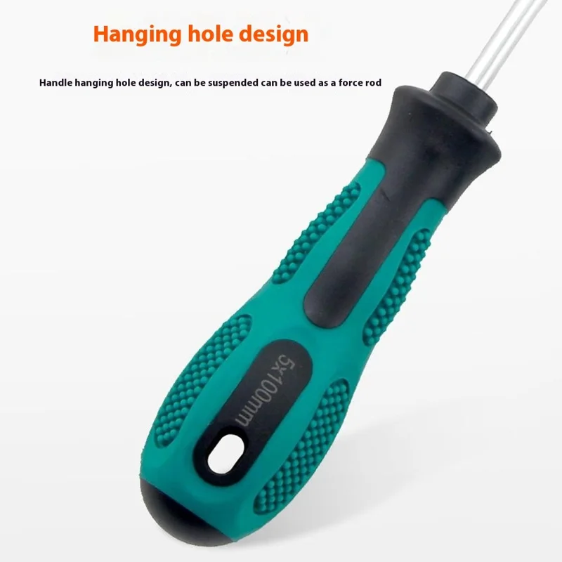7 PCS Screwdriver Set Two Tone Rubber Handle Magnetic Phillips  /  Flathead Multi-Function Repair Tool